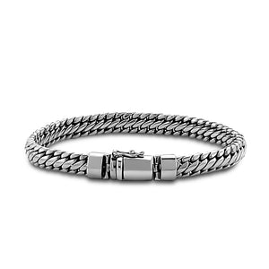 Men's Sterling silver 8.5" bracelet